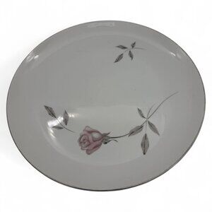 Mikasa Primrose 8194 Vintage Serving Plate 12" Floral Rose Design